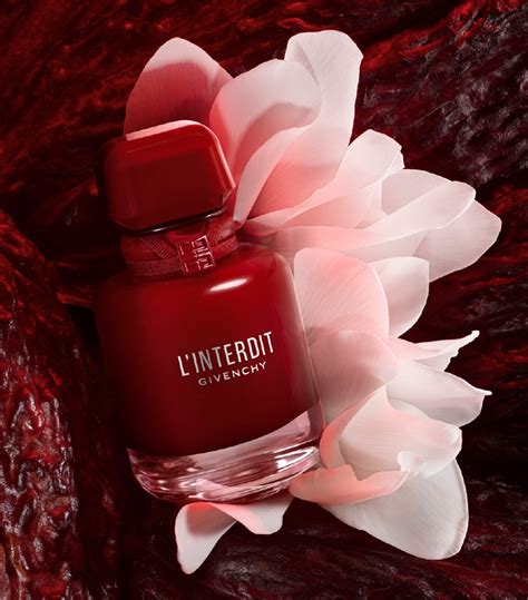 givenchy l'interdit rose|l'interdit Givenchy rouge ultime.